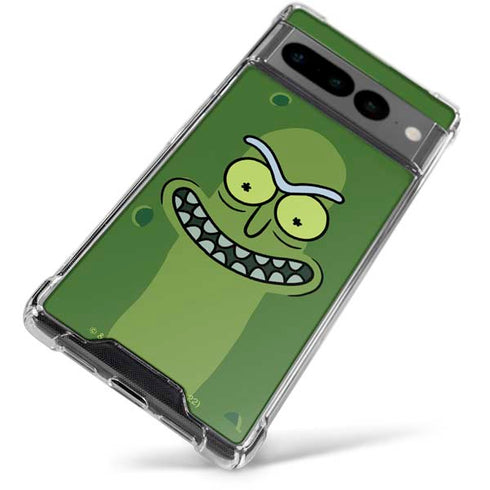 Adult Swim Rick and Morty Pickle Rick Google Pixel 7 Pro Clear Case